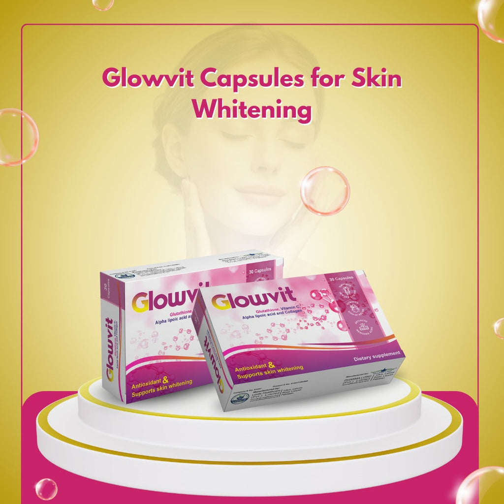 Glowvit capsules for skin whitening