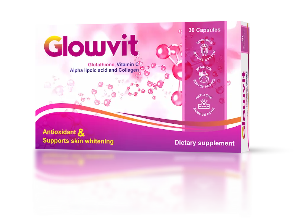 Glowvit capsules for skin whitening
