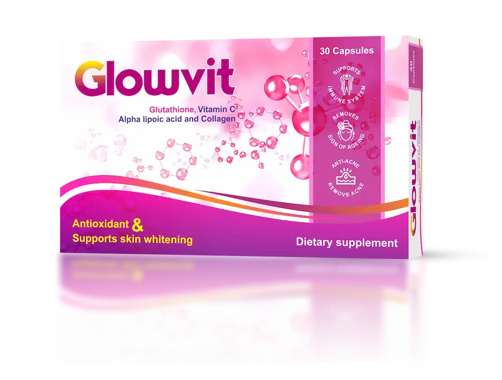Glowvit capsules for skin whitening