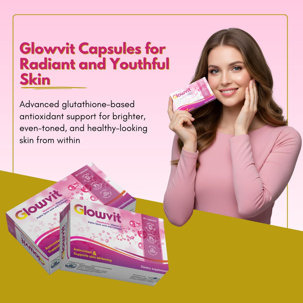 Glowvit Whitening Capsule by Lords Healthcare – Glutathione