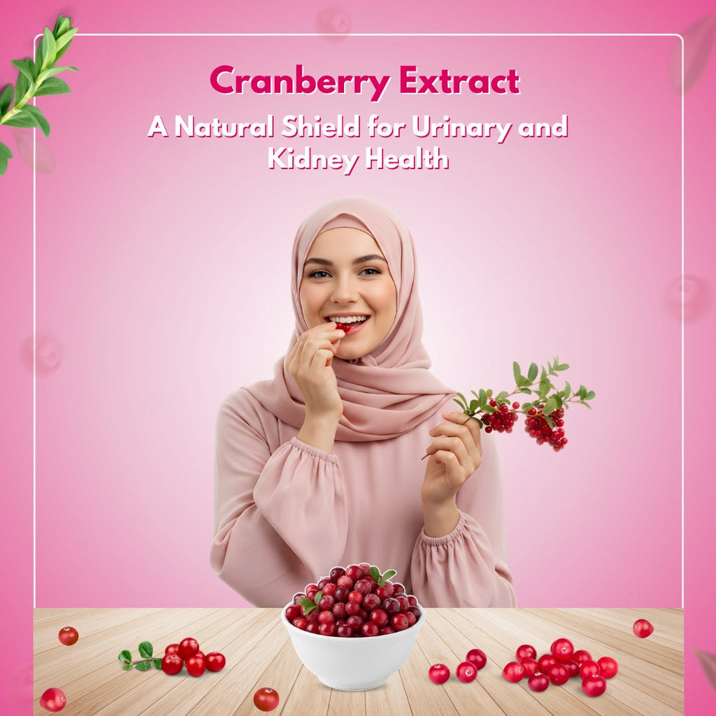 Cranberry Extract – A Natural Shield for Urinary and Kidney Health