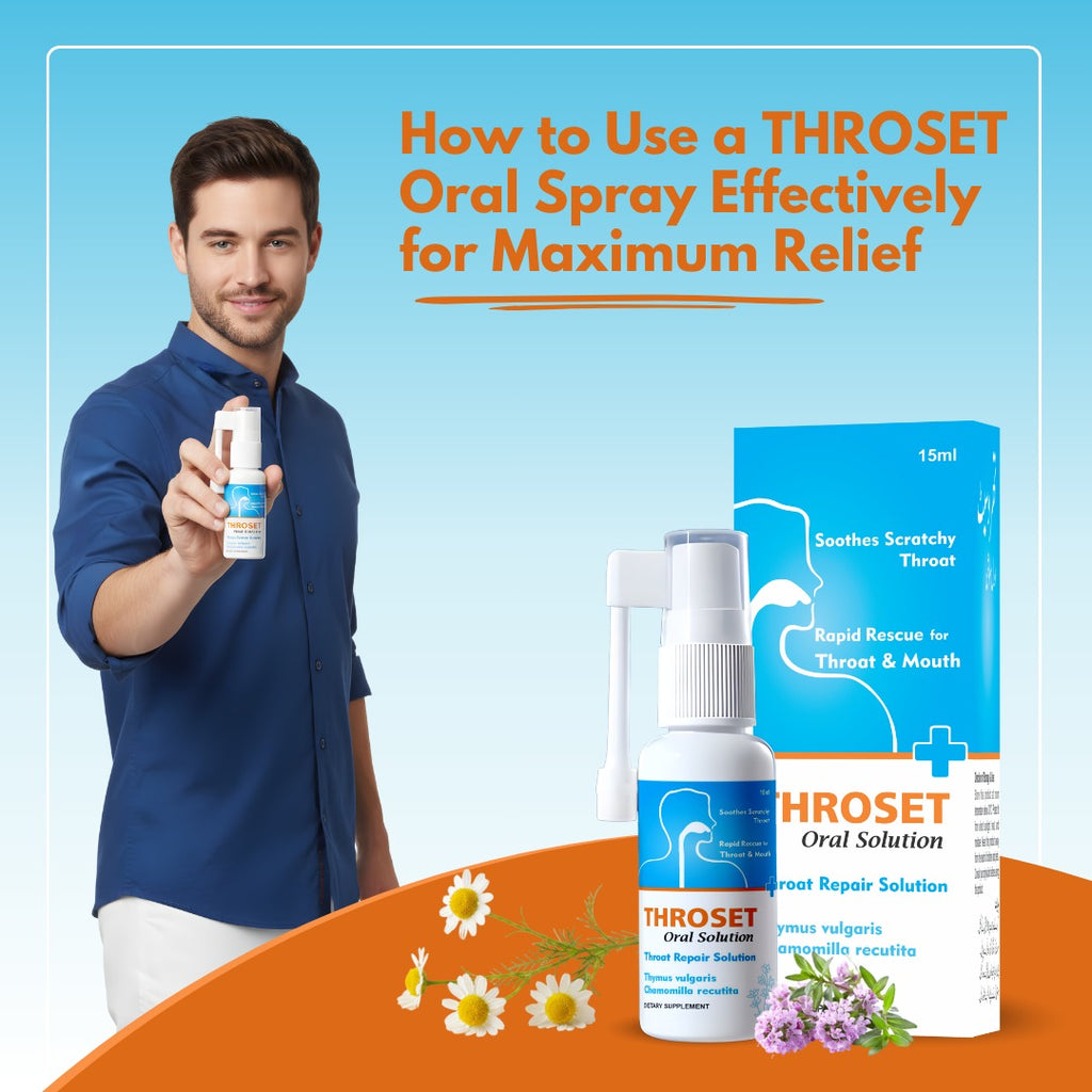 How to Use a Throat Oral Spray Effectively for Maximum Relief