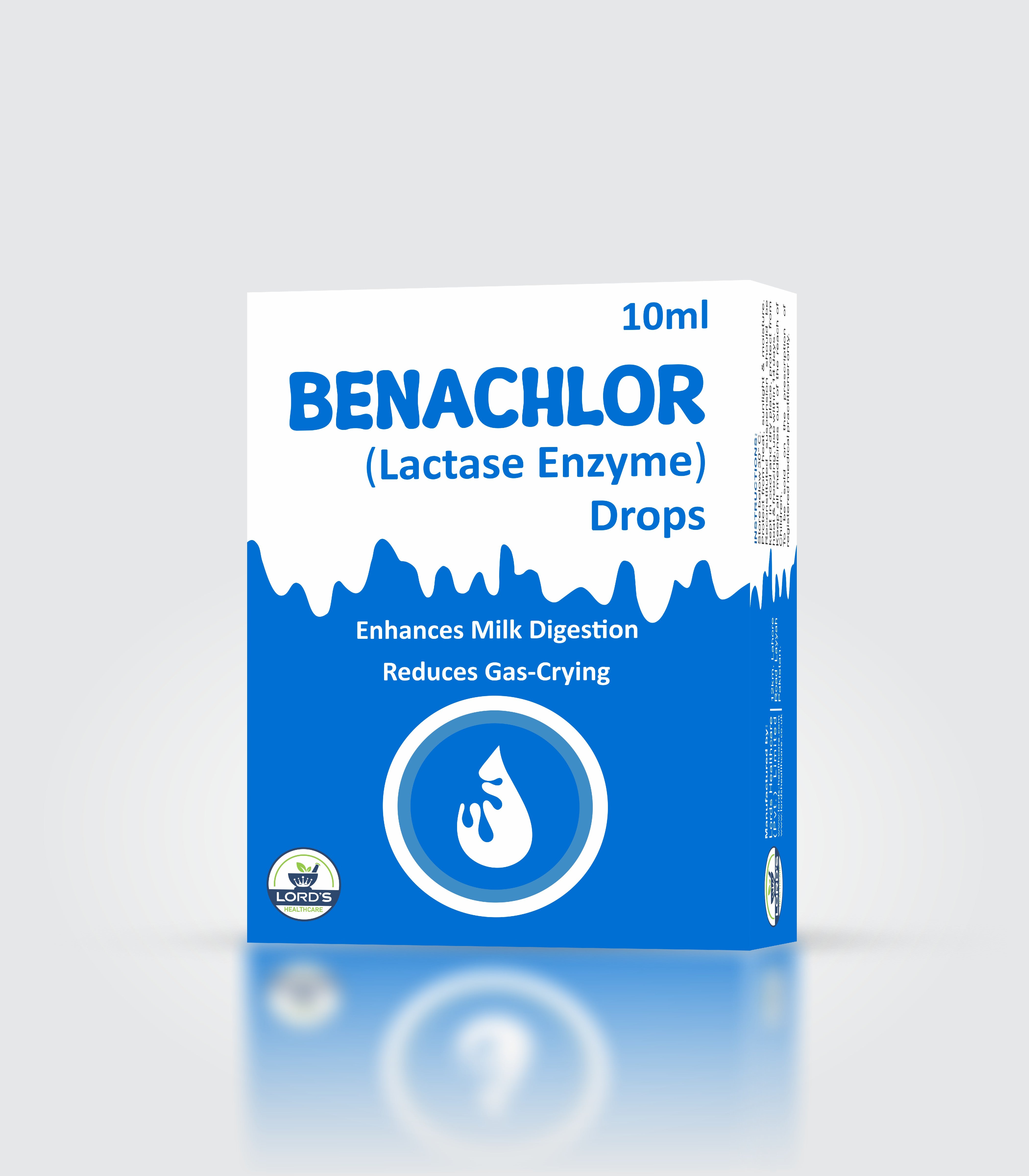 Benachlor (Lactase Enzyme) 10ml Dropts