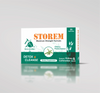 Box of STOREM Maximum Strength Formula dietary supplement on a white background