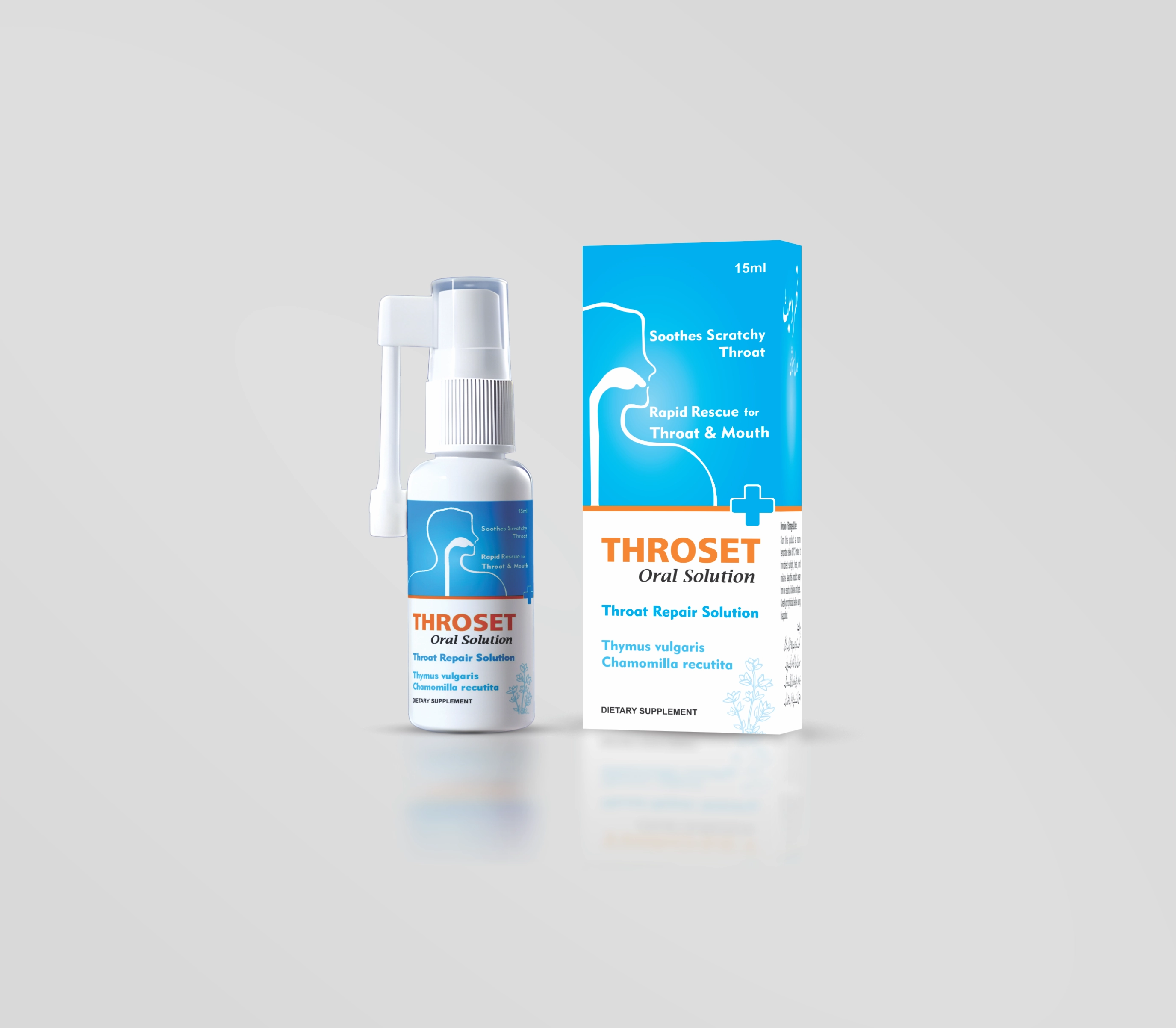 Throset oral spray