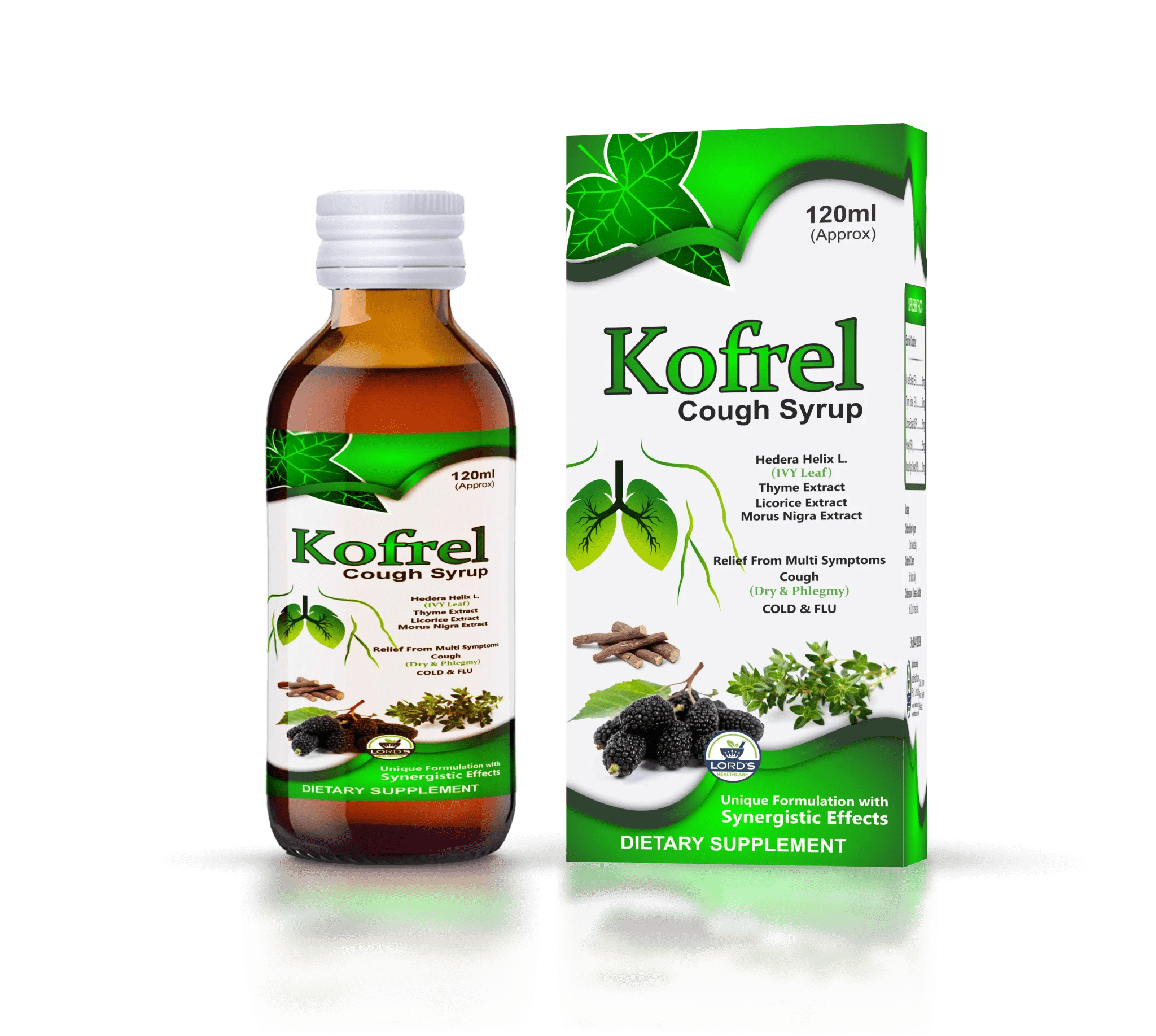 Kofrel 120ml Cough Syrup - Lords Healthcare (Pvt) Ltd